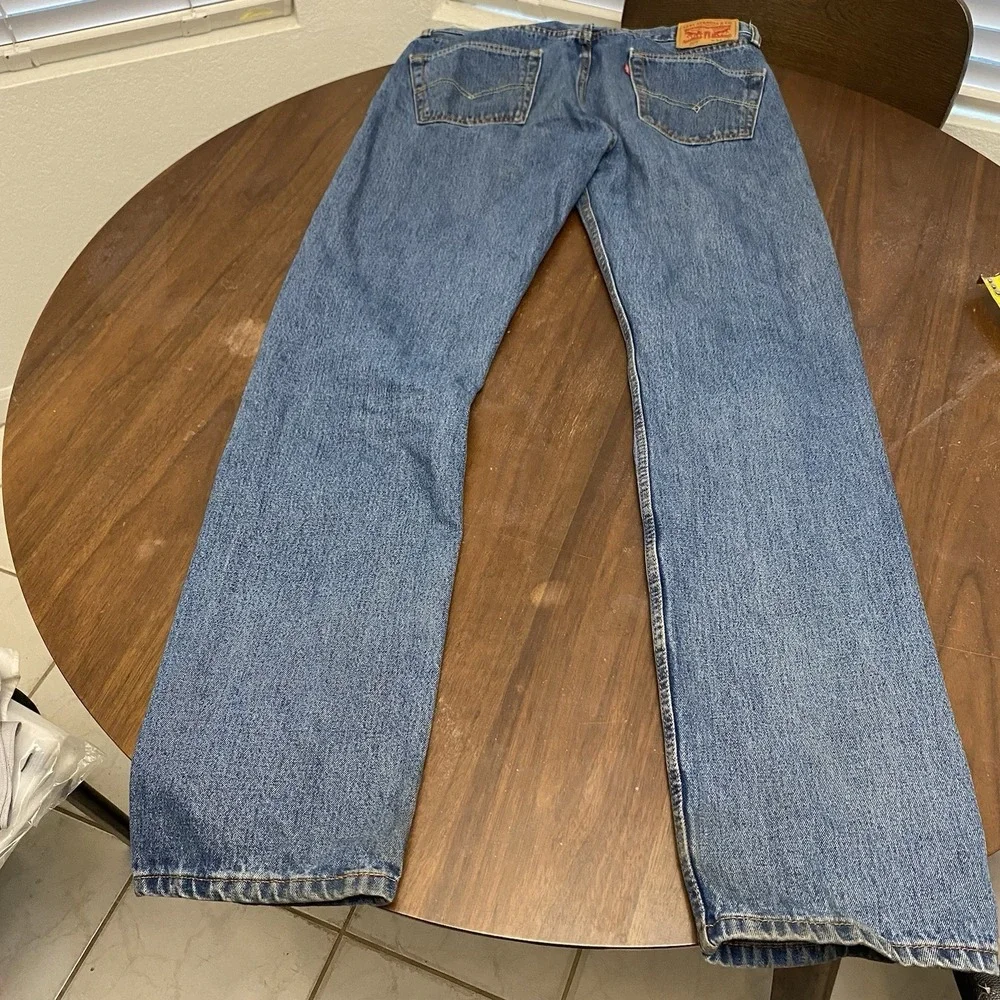 Levi's 505 Straight Fit Jean Men's 34x36 Medium Wash